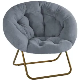 Chj3yl38gy Dumos Comfy Saucer Chair Faux Fur Lounge Seasting Xl Circle For Bedroom Dor