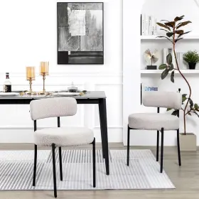 B0c3q88k8m Dyhome Light Grey Dining Chairs Set Of 2 Modern Room Mid-century