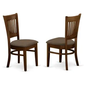 East West Furniture 840017300416 Vac-esp-c Vancouver Kitchen Dining Chairs - Linen Fabric