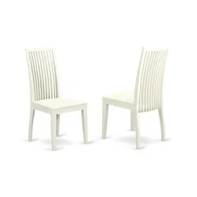 East West Furniture 840017300690 Dining Chair Linen White Ipc-lwh-w