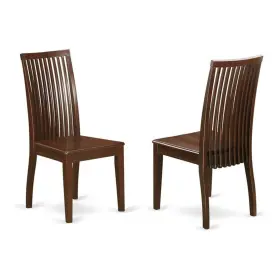 East West Furniture 840017300706 Ipc-mah-w Ipswich Kitchen Dining Chairs - Slat Back Woode