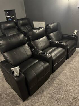 Ebern Designs Tl-620-clearance Home Theater Seating Octane Xl700 Set Of 5 Chairs