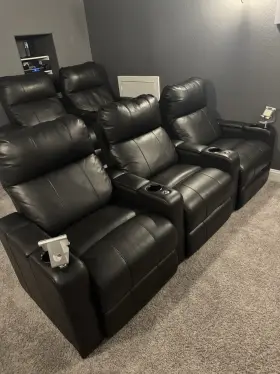 Tl-620-clearance Ebern Designs Home Theater Seating Octane Xl700 Set Of 5 Chairs