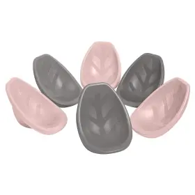Ecr4kids 840174501503 Leaf Floor Seat Rocker Chair Pink/grey 6-piece