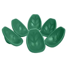 Ecr4kids 840174509271 Leaf Floor Seat Rocker Chair Green 6-piece