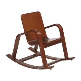Elr-22210-dw Ecr4kids Bentwood Rocking Chair Kids Furniture Dark Walnut