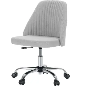 Yxlhl-46983 Edx Mid Back Fabric Upholstered Chair Armless Desk For