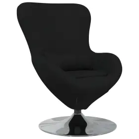 Egg Chair Black 721158872043 24.80 X 28.74 35.43 In Fabric