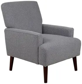 U-4410-8333-100 Elements Kiwi Boucle Gray Fabric Accent Chair