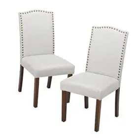 Hj830758 Elevon 707154841847 Upholstered Dining Chairs Set Of 2 Modern Room