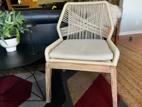 6808kd.wta Essentials For Living 6808kd.wta/fpum/ng Woven Dining Chair Set Of 2