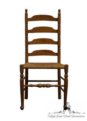 Ethan Allen 10-6050 Heirloom Nutmeg Maple Colonial Early American Ladderback Dining S