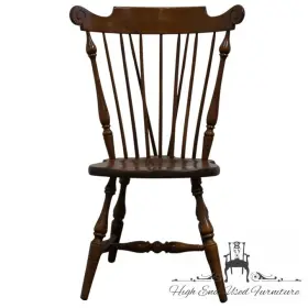10-6072 Ethan Allen Heirloom Nutmeg Maple Colonial Early American Fiddleback Duxbury