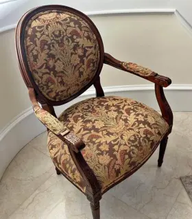 13-7106 Ethan Allen Sold As Set Of 2 Francesca Accent Chair Excellent Condition