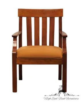 24-6420 Ethan Allen American Impressions Mission Shaker Style Solid Cherry Dining Arm