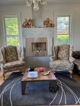 295308 Ethan Allen Classic Wingback Armchairs Will Last A Long Time