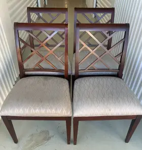 39-6310 Ethan Allen Chippendale Dining Chair Set #39-6310 Discounted Project B
