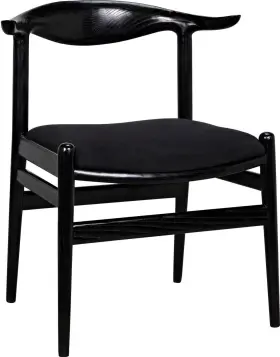 Ae-267chb Eurolux Home Boone Chair-traditional Style Charcoal Black Finish