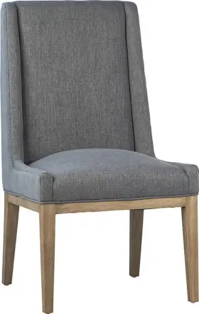 Dt-8688 Eurolux Home Gray Upholstered Dining Chair-oliver Collection