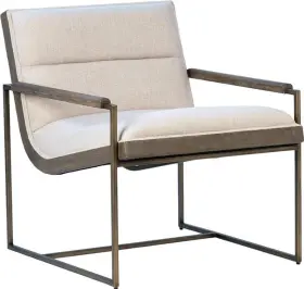 Dt-9292 Eurolux Home Sand Fabric Madrina Chair Classic Elegance