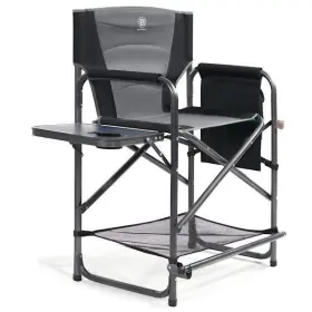 Ever Advanced 930252040087 Medium Tall Directors Chair Foldable Bar Height W Footrest