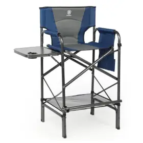Ever Advanced 930252040384 Tall Folding Chair 30.7 Inch Seat Height Directors High Folda