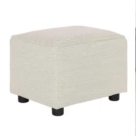 B09c6nhklp Evolur Holland Upholstered Ottoman Thunder Foot Rest Stool Nursing Moms