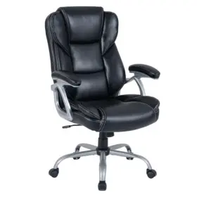Executive Office Chair Leather Ergonomic Computer Desk Pad 694162410342 With Padded Seat An