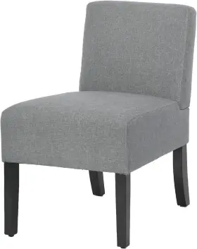 Fdw 195030107369 Living Room Chairs Modern Armless Accent With Solid Wood Legs Slipper Chair