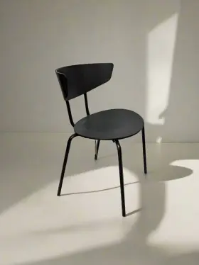 Ffe258-177 Ferm Living Herman Wood Chair - Black /