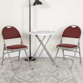 2-ha-mc705af-3-by-gg Flash Furniture Burgundy Fabric Folding Chair Pk2