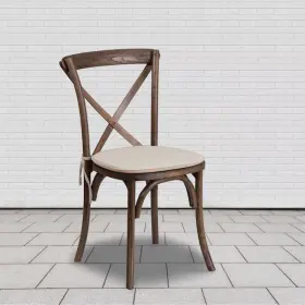 2-xu-x-ea-ntc-gg Flash Furniture Hercules Series Early American Back Chair With Cushion Pk2