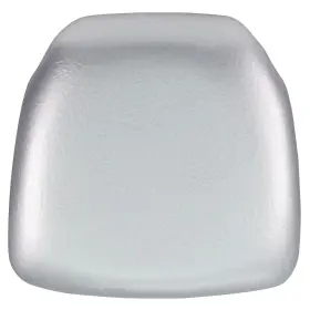 20bhsilhardvyl Flash Furniture Louise Vinyl Chiavari Chair Cushion Silver 20 Pack