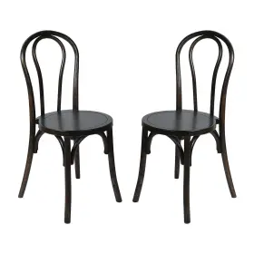 2zh8003aeaw Flash Furniture Betsy Contemporary Wood Dining Chair Early American 2/pack