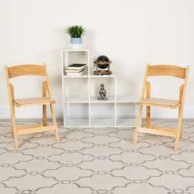 4-xf-2903-nat-wood-gg Flash Furniture Natural Wood Folding Chair Pk4