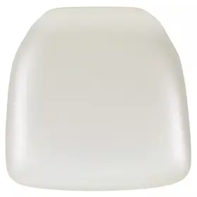 Flash Furniture 445006118190 Hard Ivory Vinyl Chiavari Chair Cushion