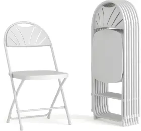 Flash Furniture 847254055383 Plastic Folding Chairs With Carrying Handle Set Of 8 Static Weight Capacity