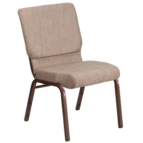 18.5ftftw Flash Furniture 889142075325 Hercules Series Stacking Church Chair In Beige Fabric