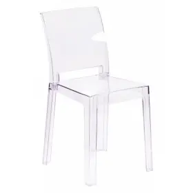 Flash Furniture 889142083474 Contemporary Ghost Chair 15-3/4 In W 19-1/2 Inch L 32-1/2 H