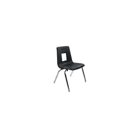 Advssc16blk25 Flash Furniture Advantage Black Student Stack School Chair - 16 Inch 25 Pack
