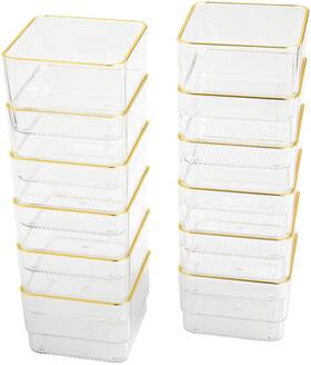 Flash Furniture Be-pb9052-g-12-clrgld-ms Be-pb9052-g-12-ms Kerry 2 Inch Tall Office Organizer - Gold