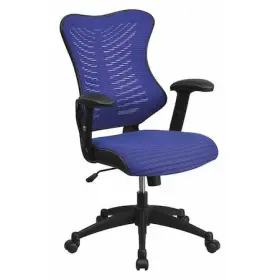 Bl-zp-806-bl-gg Flash Furniture Executive Chair Mesh 21 3/4- Height Padded