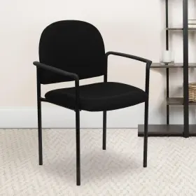Bt-516-1 Flash Furniture Bt-516-1- Comfort Stackable Steel Side Reception Chair With Arms