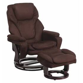 Flash Furniture Bt-70222-mic-flair-gg Brown Mic Multi-position Recliner And