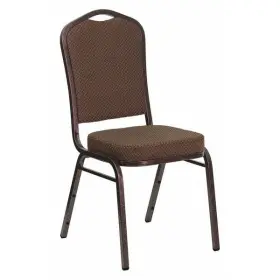 Fd-c01-copper-008-t-02-gg Flash Furniture Brown Fabric Banquet Chair