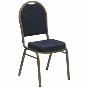 Fd-c03-allgold-h203774-gg Flash Furniture Navy Fabric Banquet Chair