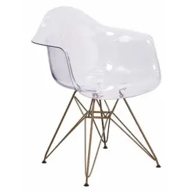 Fh-132-cpc1-gg Flash Furniture Clear Chair 24 W Inch L 31.75 H Polycarbonate