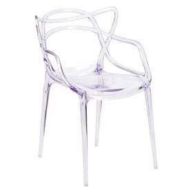 Flash Furniture Fh-173-apc-gg Clear Stacking Side Chair