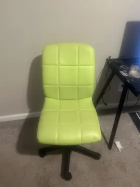 Go16911grn Flash Furniture Mid-back Quilted Vinyl Task Chair Green
