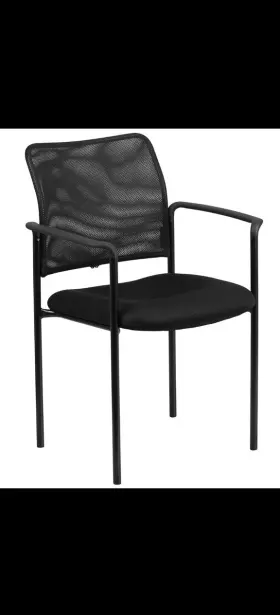 Go-516-2-gg Flash Furniture Go5162 Mesh Office Chair Black